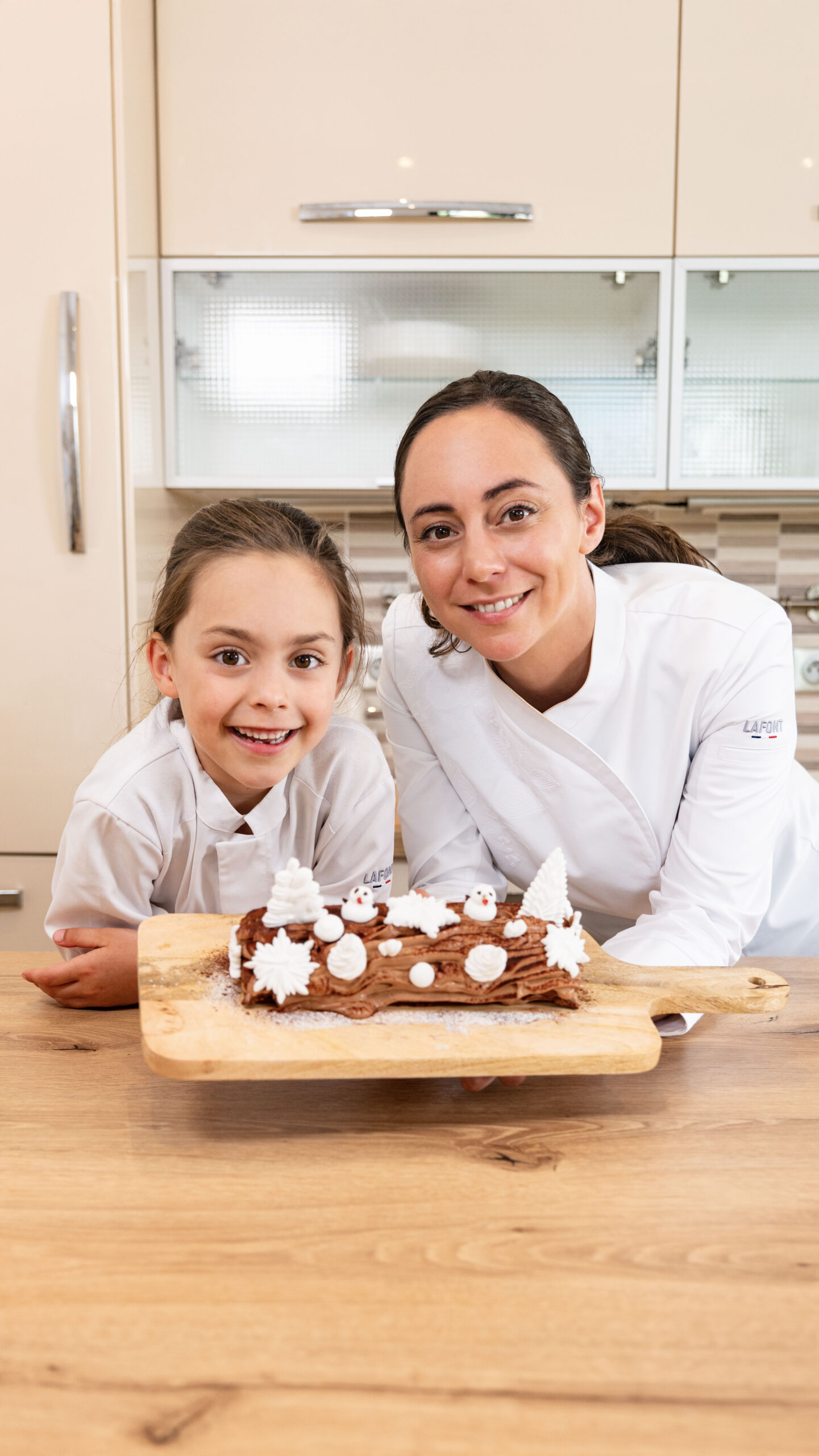 recette de bûche de Noël roulée au chocolat