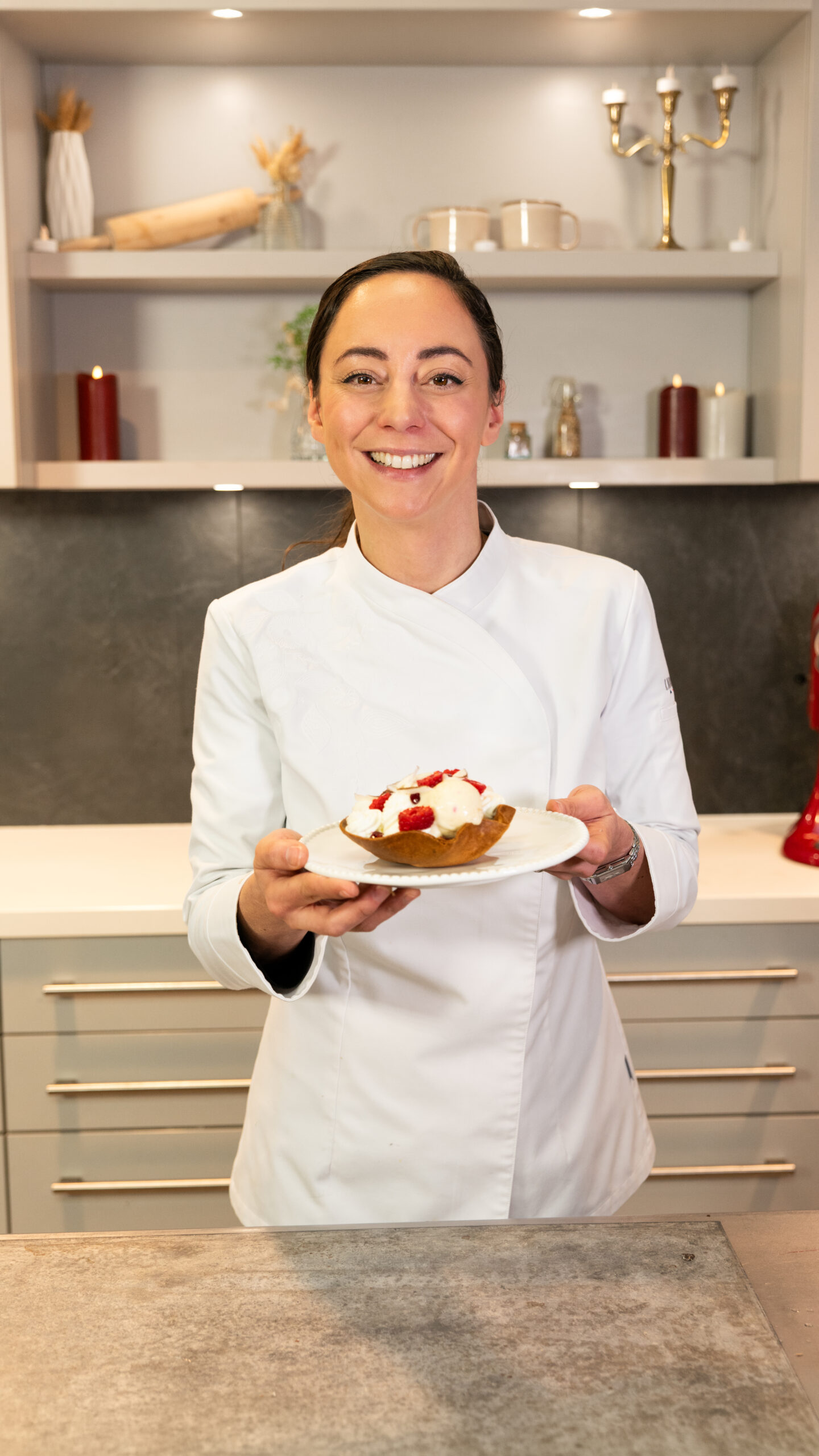 Reecette-parfait-glace-coco-Nina-Metayer Recette de parfait glacé coco et framboises